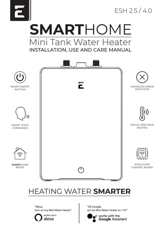 Eccotemp product documentation preview